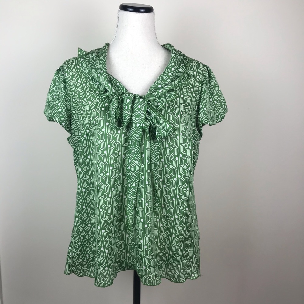 Banana Republic Factory Pussybow blouse